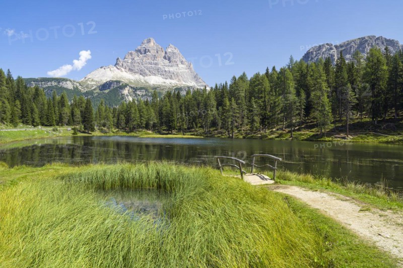 Lago Antorno with Three Peaks
