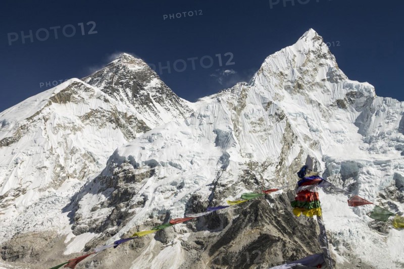Classic view of Mount Everest