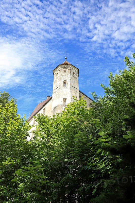 High castle in fine weather