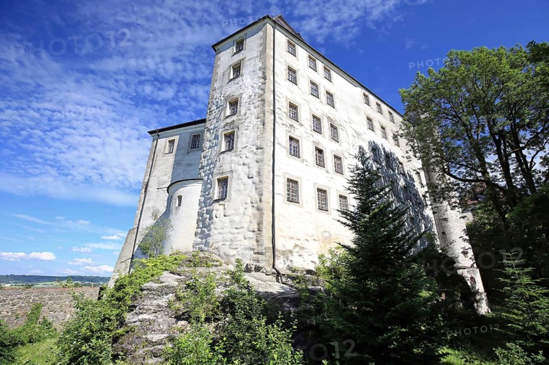 High castle in fine weather