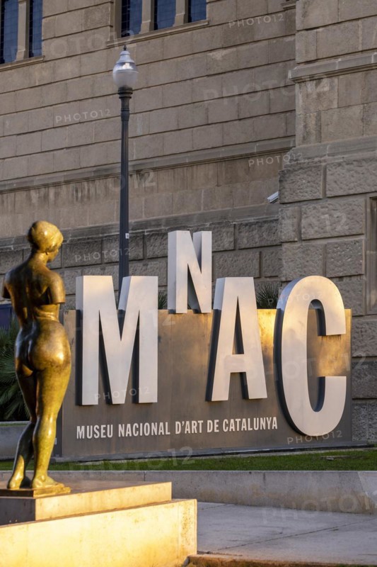 National Museum of Art of Catalonia on Montjuic in Barcelona