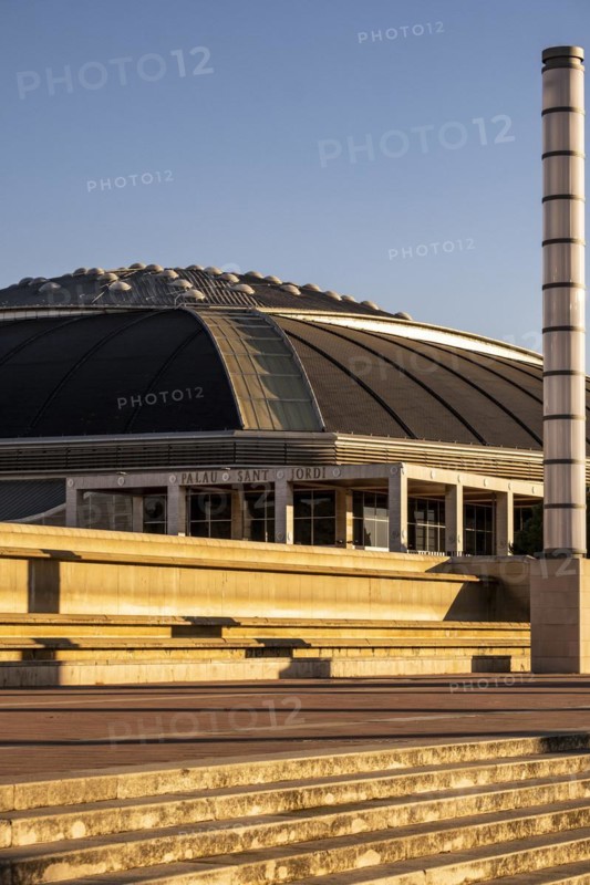 Palau Sant Jordi on Montjuic in Barcelona