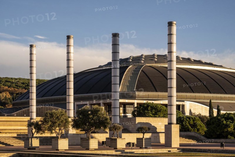 Palau Sant Jordi on Montjuic in Barcelona