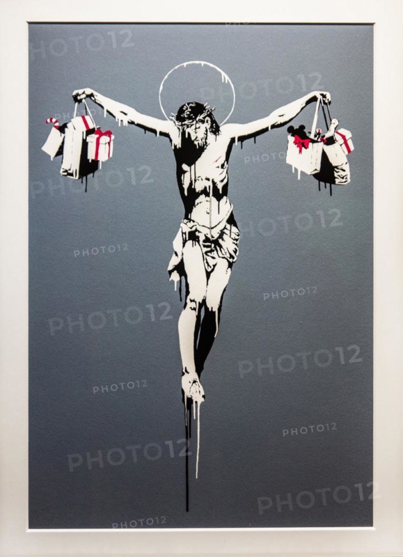 Christ with Shopping Bags