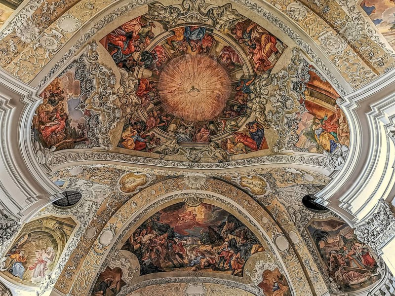 Ceiling frescoes