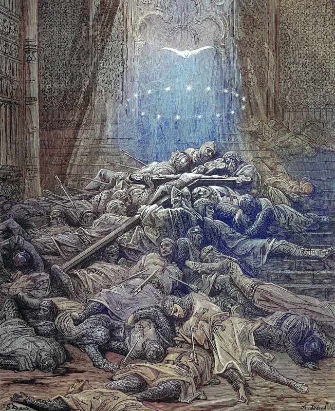 The Fallen Knights Templar at the Gates of Jerusalem