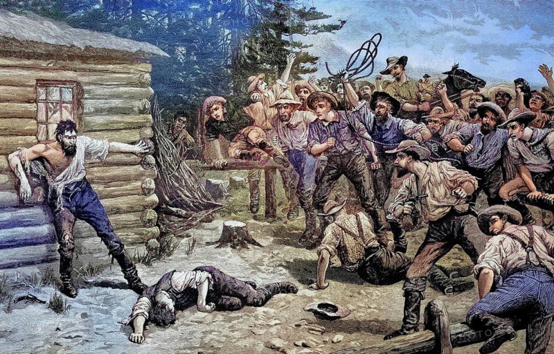 Lynch law in 1880 in America