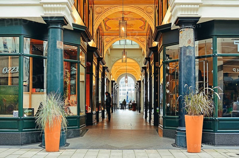 Entrance Mellinpassage