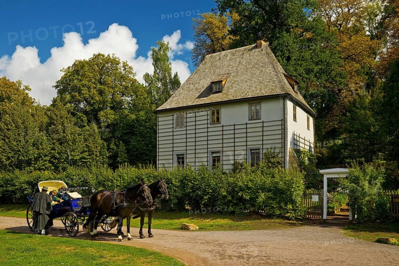Goethe's Garden House in the Park on the Ilm