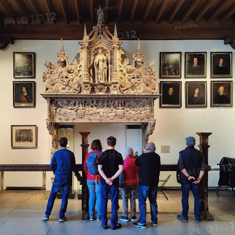 People in the Peace Hall