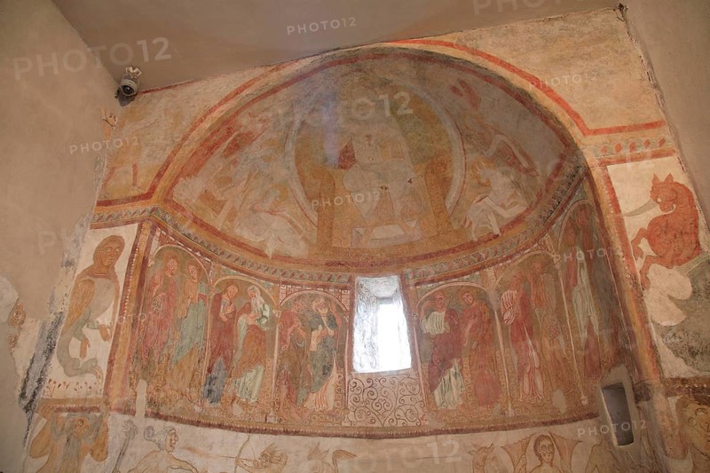 St. Jakob in Kastelaz with its famous Romanesque frescoes
