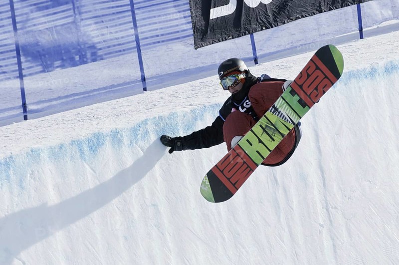 Snowboarder at LG Snowboard FIS World Cup 2011