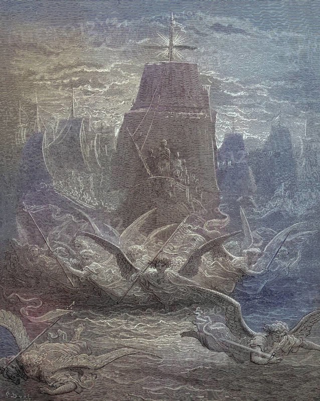 Departure of the Crusaders from Aigues Mortes