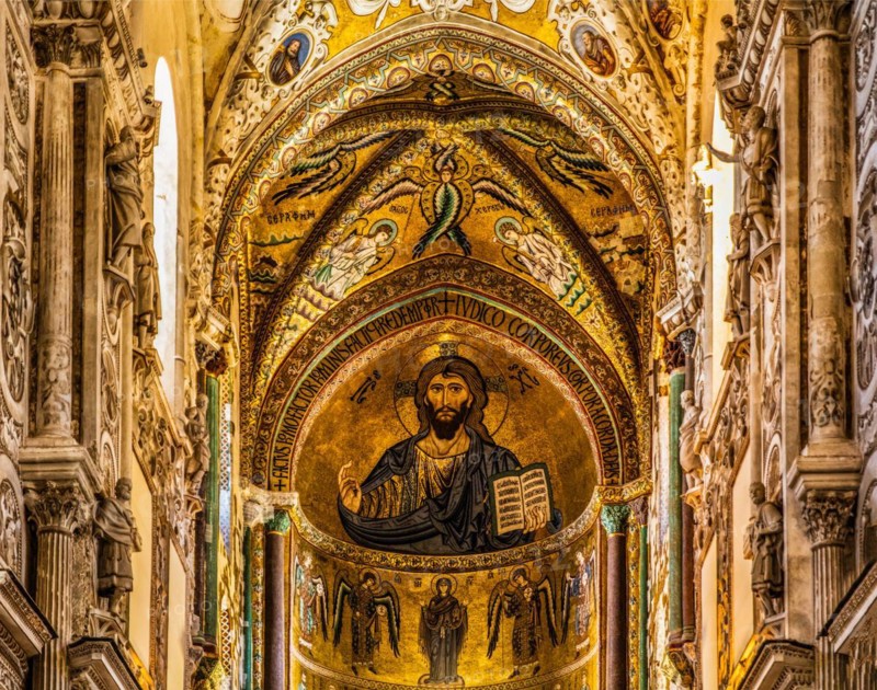 Mosaic Christ Pantocrator