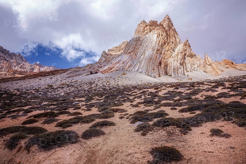 Landscape on the road to Photoksar village