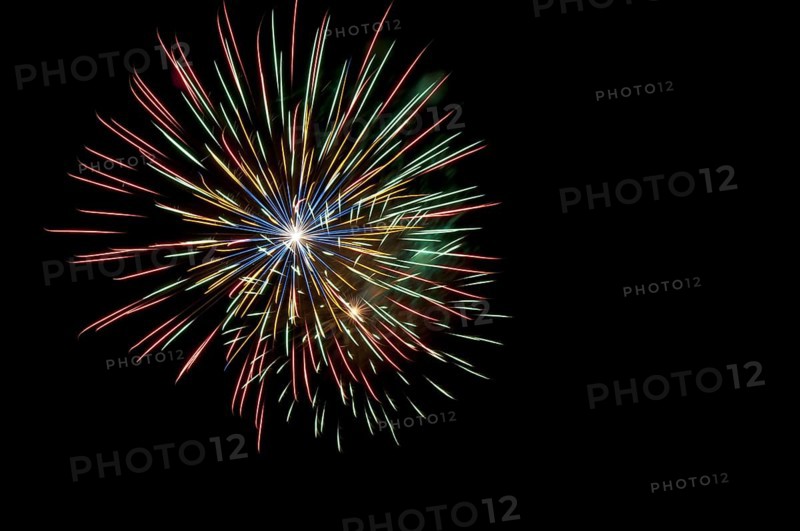 Fireworks during Trinity Days