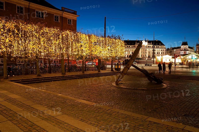 Restaurant in christmas time