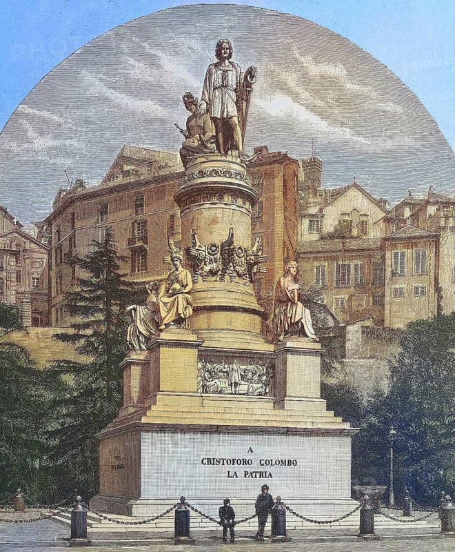 The Columbus Monument in Genoa