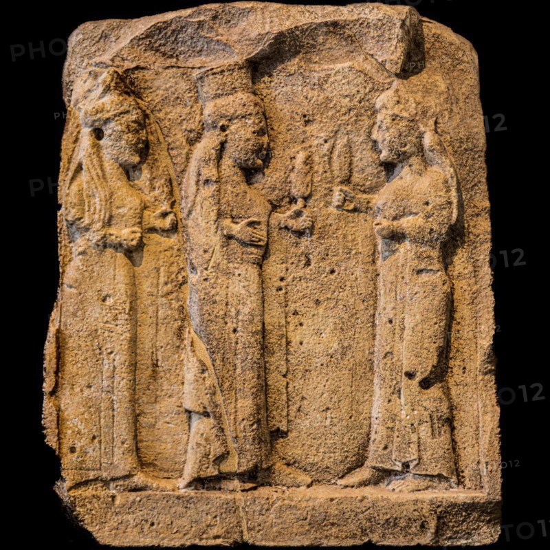 Small metope from the temple of Selinunte