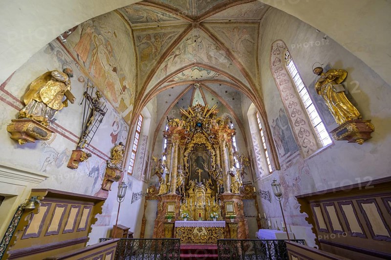 Frescoes in the Parish Church of St. Leonhard