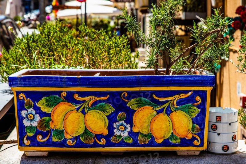 Cefalu with picturesque old town