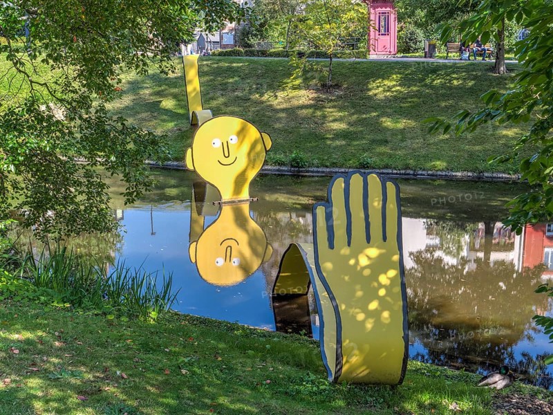Jardin des Plantes Botanical Park and Modern Sculptures