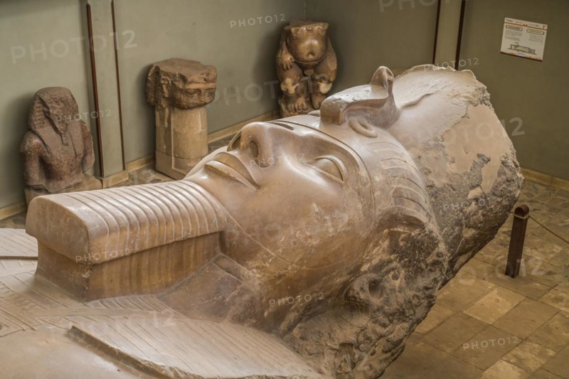 Reclining Colossal Statue of Ramses II