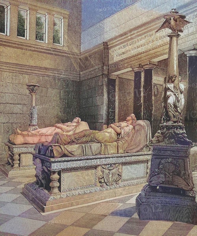Interior of the Charlottenburg Mausoleum