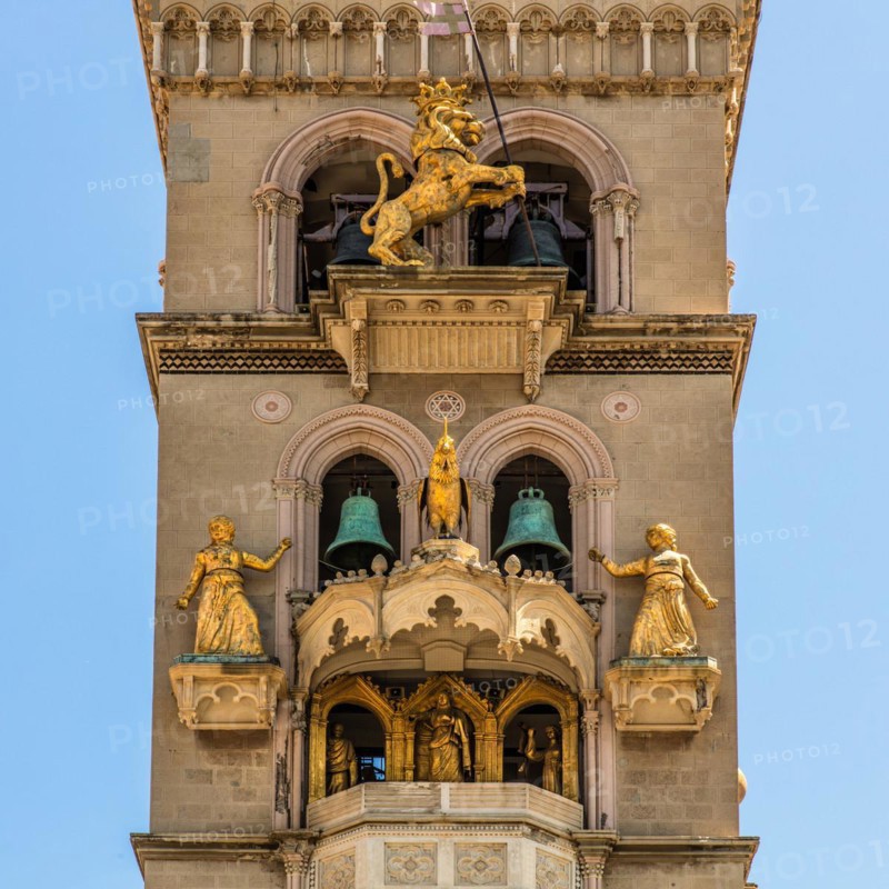 Messina Cathedral with the largest mechanical clock in the world