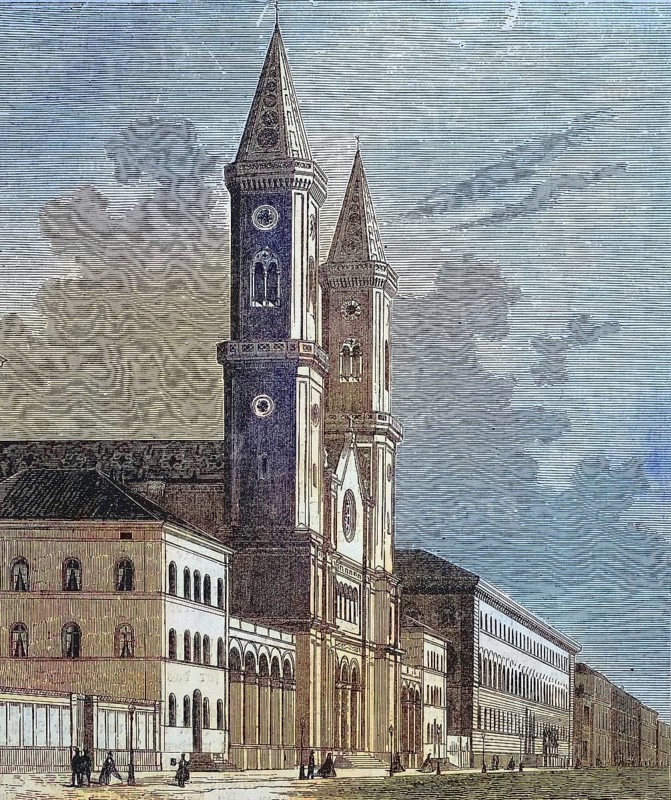 Church Ludwigskirche in Munich