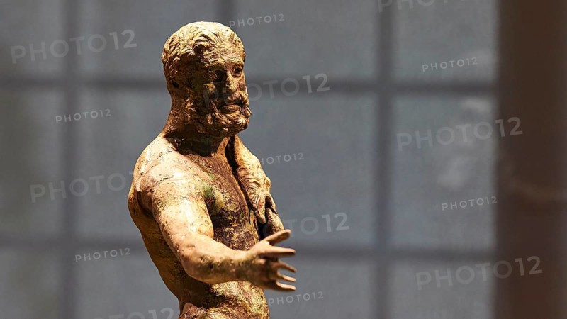 Bronze statuette of Hercules