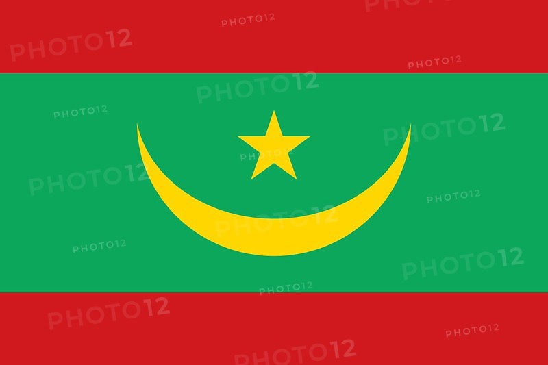 National flag of Mauritania