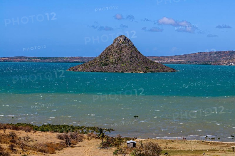 Volcanic cone in the bay of Diego Suarez