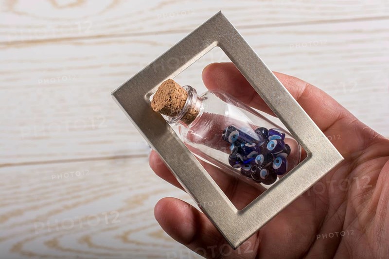 Evil eye bead as Amulet souvenir from Turkey