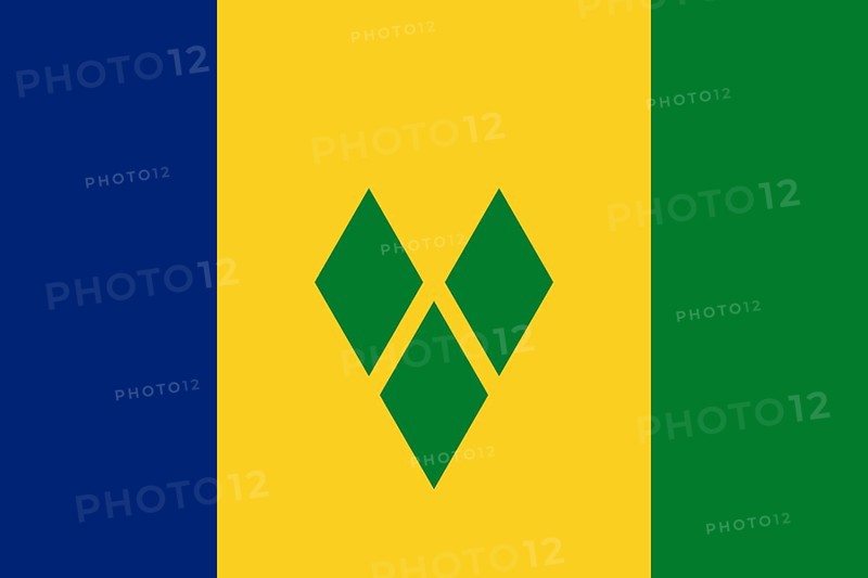 National Flag of Saint Vincent and Grenadines