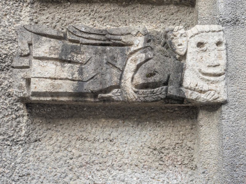 Artistic stone sculpture