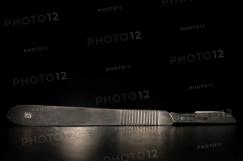 Scalpel with handle no. 3 and blade no. 10