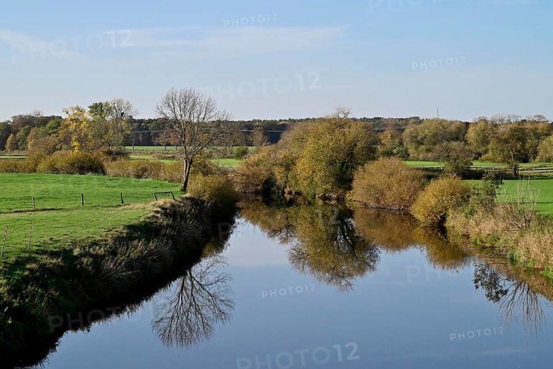 Leine in the Leine Valley near Bordenau