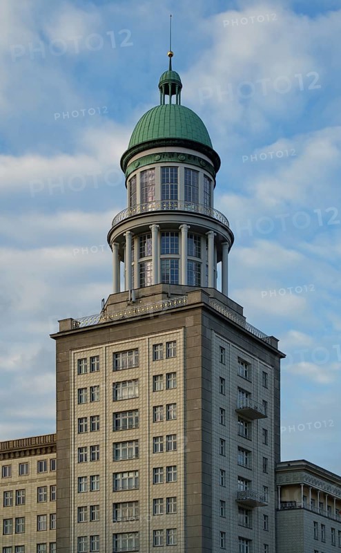 The northern domed building at Frankfurter Tor