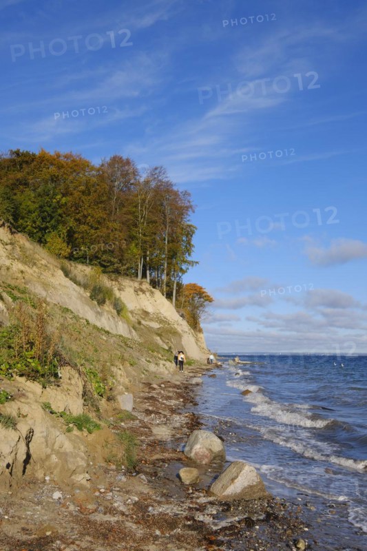 Brodtener Steilufer on the Baltic Sea