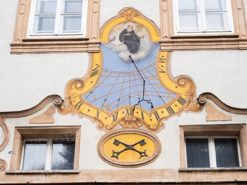 Sundial at the Archabbey of St. Peter