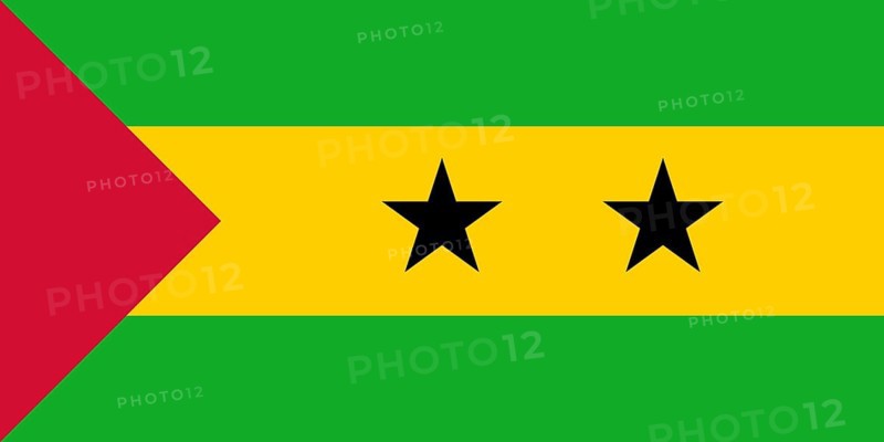 National flag of Sao Tome and Pricipe