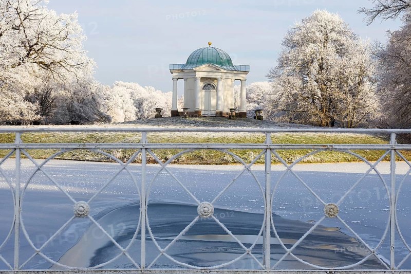 Temple on the Swan Island in the Karlsaue