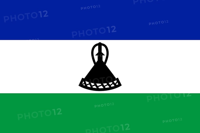 National flag of Lesotho