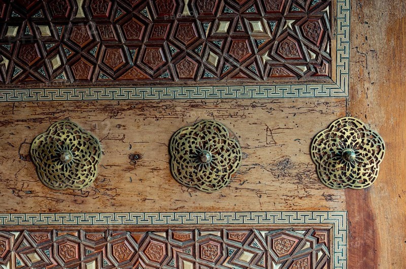 Old Handmade ottoman door knob made of metal