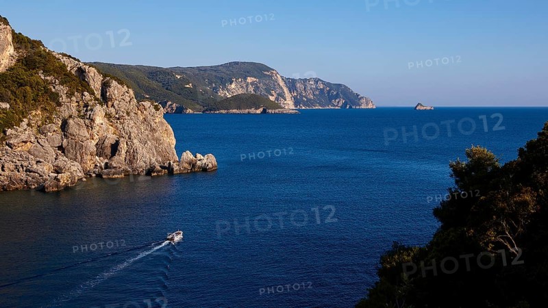 View of the sea