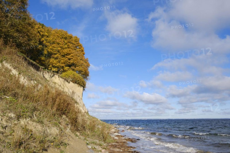 Brodtener Steilufer on the Baltic Sea