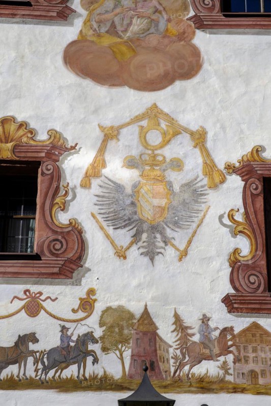 Frescoes at the Postwirt