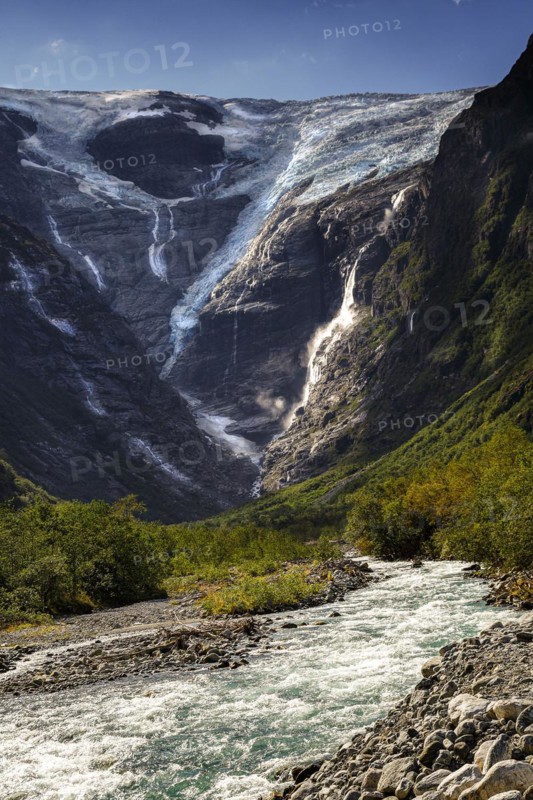 The Kjenndalsbreen Glacier in Stryn Municipality