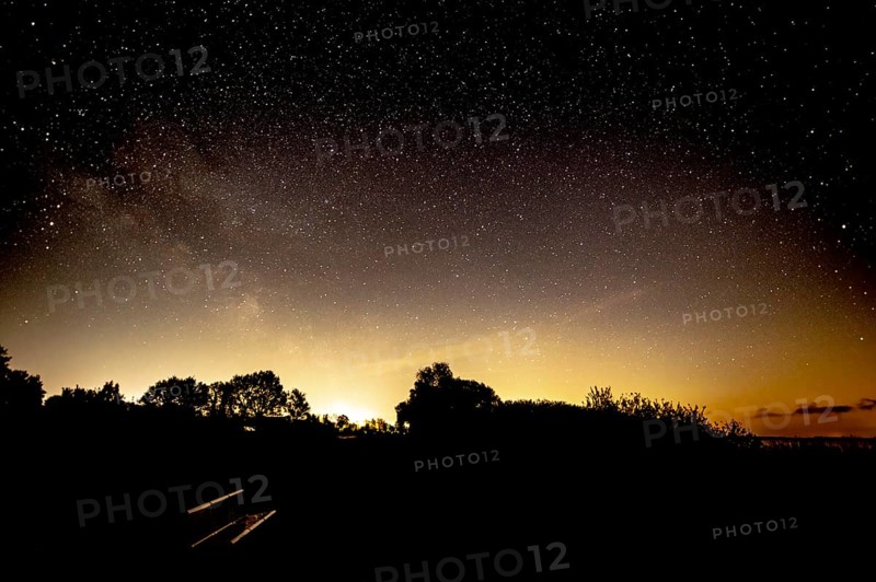 Starry sky on the dyke of the Duemmer